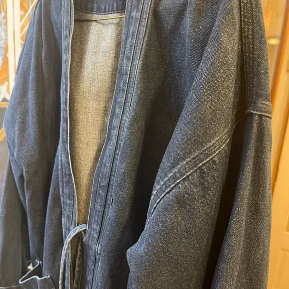 Denim Kimono Jacket - Picture 4 of 6
